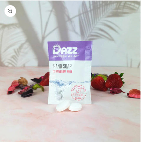 DAZZ Hand Soap- [Refill Tablets] Strawberry Rose