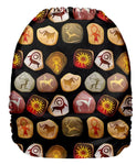 Upright Bum Print - PD33080U (Shell Only)