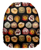 Upright Bum Print - PD33080U (Shell Only)