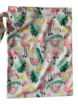 Wetbag - Single-Zip-PINKFLAMINGOES