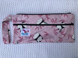 Mini Wetbag - Double-Zip N092 - Chirpy Cheeks Nappy Store - cloth nappies, wetbags, mama pads, breast pads, swim nappies