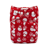 OSFM Pocket Nappy - Q75 (Limited Christmas Print)