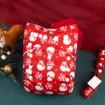 OSFM Pocket Nappy - Q75 (Limited Christmas Print)