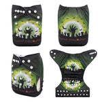 OSFM Pocket Nappy - QD38A (Limited HALLOWEEN PRINT)