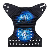 OSFM Pocket Nappy - QD40A (Limited HALLOWEEN PRINT)