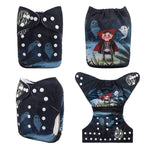 OSFM Pocket Nappy - QD43A (Limited Halloween PRINT)