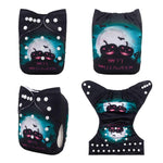 OSFM Pocket Nappy - QD45A (Limited HALLOWEEN PRINT)