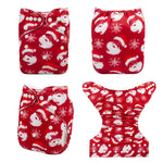 OSFM Pocket Nappy - QD47A (Limited CHRISTMAS PRINT)