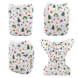 OSFM Pocket Nappy - QD50A (Limited CHRISTMAS PRINT)