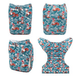 OSFM Pocket Nappy - QD52A (Limited CHRISTMAS PRINT)