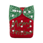 OSFM Pocket Nappy - QD55A (Limited CHRISTMAS PRINT)