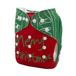 OSFM Pocket Nappy - QD55A (Limited CHRISTMAS PRINT)