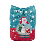 OSFM Pocket Nappy - QD57A (Limited CHRISTMAS PRINT)