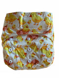 Velcro OSFM Pocket Nappy - VH289A with Double Hourglass Insert COMBO