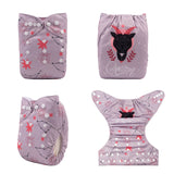 OSFM Pocket Nappy - YDX22(PINK CAPRICORN)