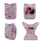 OSFM Pocket Nappy - YDX23(PINK AQUARIUS)