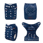 OSFM Pocket Nappy - YDX28 (BLUE CANCER)