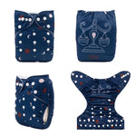 OSFM Pocket Nappy - YDX32(BLUE LIBRA)