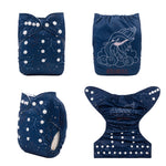 OSFM Pocket Nappy - YDX35(BLUE AQUARIUS)