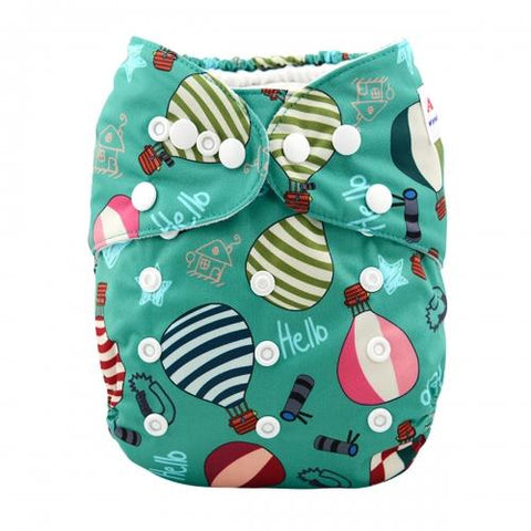 OSFM All-In-One - AO-H021 - Chirpy Cheeks Nappy Store - cloth nappies, wetbags, mama pads, breast pads, swim nappies