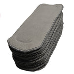 5-layer OSFM Bamboo Charcoal Insert - Chirpy Cheeks Nappy Store - cloth nappies, wetbags, mama pads, breast pads, swim nappies