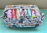 ALVABABY Diaper Pod with Double TPU layers - Cats(LP-H286A)