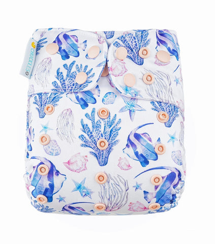 Chuckles Prima 2.0 Nappy Large Size (6.8-23kgs) - Under the Sea
