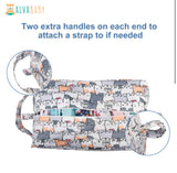 ALVABABY Diaper Pod with Double TPU layers - Cats(LP-H286A)