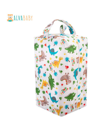 ALVABABY Diaper Pod with Double TPU layers -Dinosaur (LP-H147A)