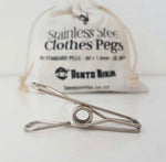 FOREVER PEGS Marine Grade Stainless Steel Clothes Pegs from Bento Ninja (20 pegs)