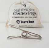 FOREVER PEGS Marine Grade Stainless Steel Clothes Pegs from Bento Ninja (20 pegs)