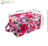 ALVABABY Diaper Pod with Double TPU layers-Flowers (LP-H065A)