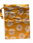 Wetbag - Single-Zip- Yellow Flower
