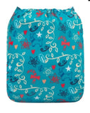 OSFM Pocket Nappy - Q66 (Limited Christmas Print)